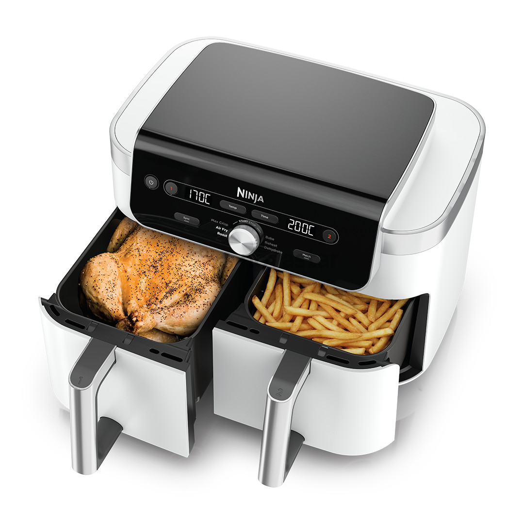 Ninja DualZone XL 9.5 L, 2470 W, white - Air fryer