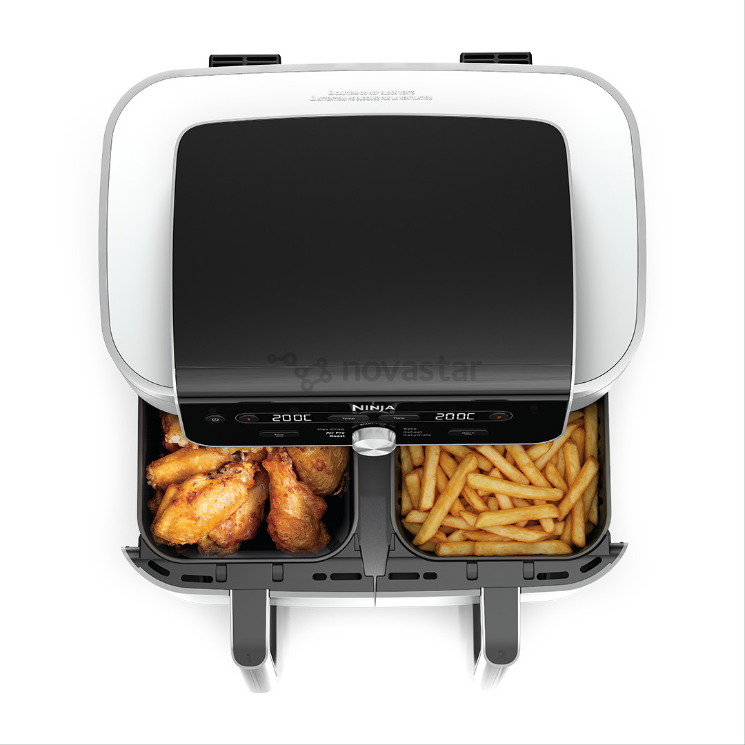 Ninja DualZone XL 9.5 L, 2470 W, white - Air fryer