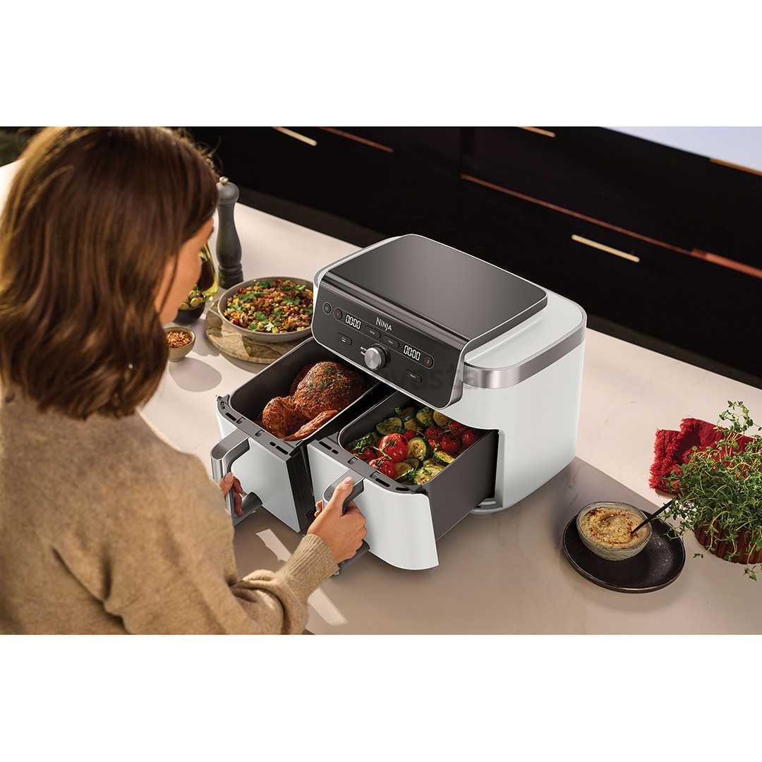 Ninja DualZone XL 9.5 L, 2470 W, white - Air fryer