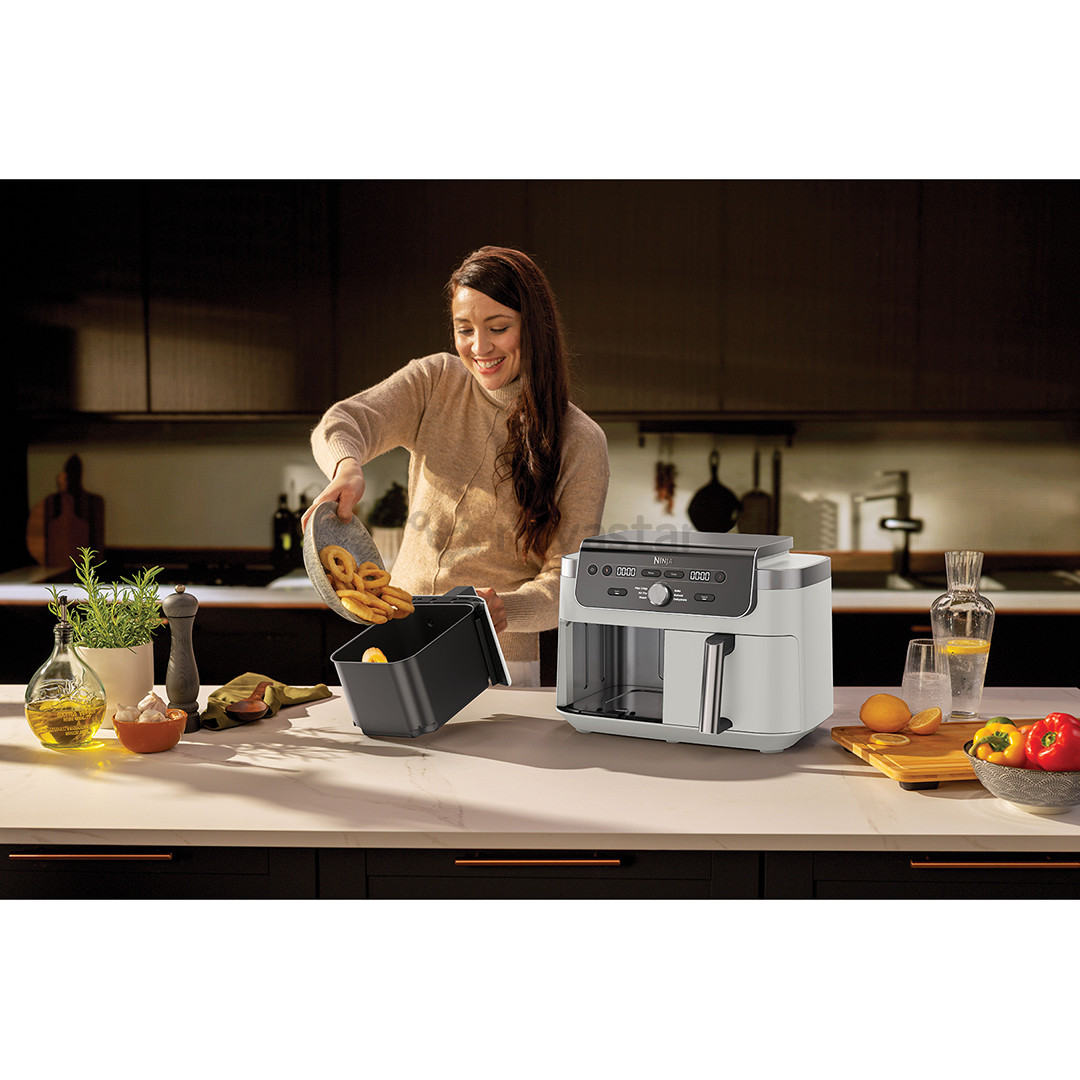 Ninja DualZone XL 9.5 L, 2470 W, white - Air fryer