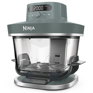 Ninja CRISPi PRO 7-in-1 XL,2050 Вт, 5,7 л, прозрачный/серый -Аэрогриль