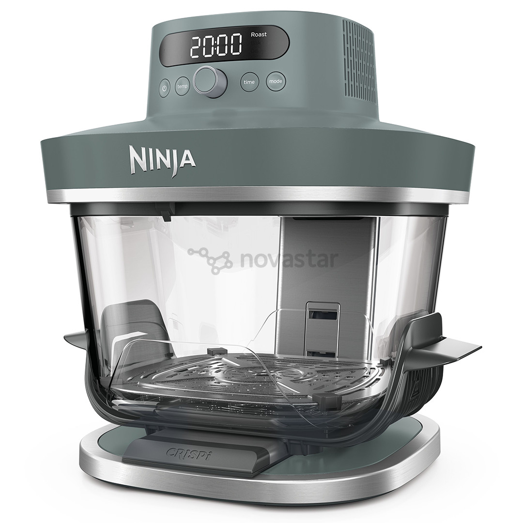 Ninja CRISPi PRO 7-in-1 XL,2050 Вт, 5,7 л, прозрачный/серый -Аэрогриль