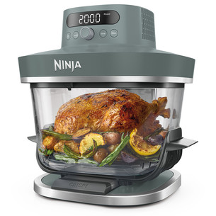 Ninja CRISPi PRO 7-in-1 XL,2050 Вт, 5,7 л, прозрачный/серый -Аэрогриль