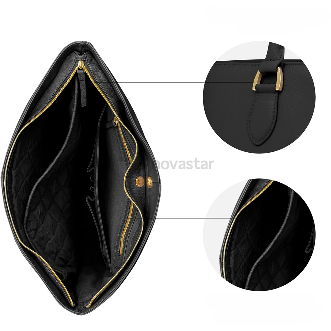 dbramante1928 Amsterdam, 15'', night black - Notebook Bag