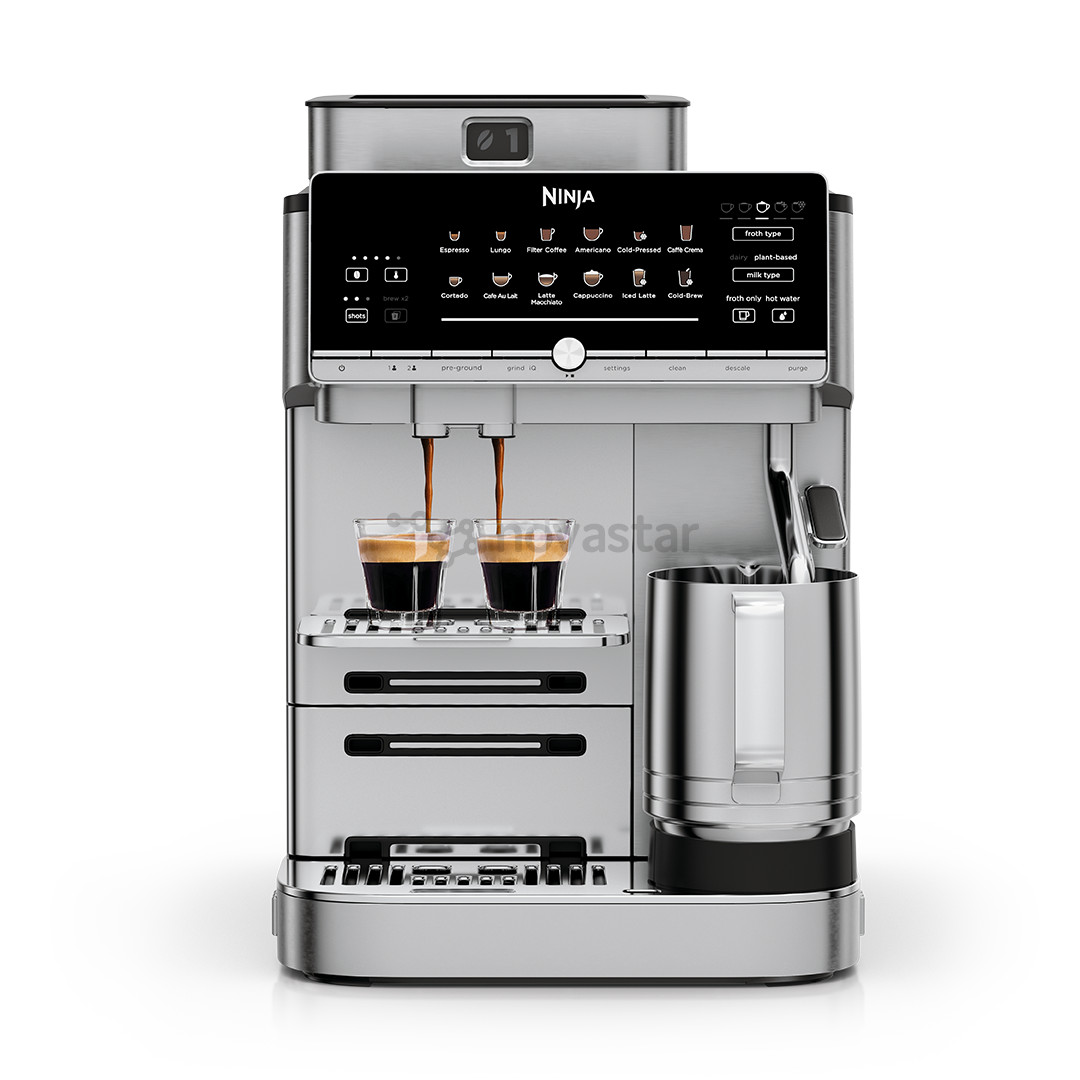 Ninja AutoBarista Pro, silver - Espresso machine AE1052EU
