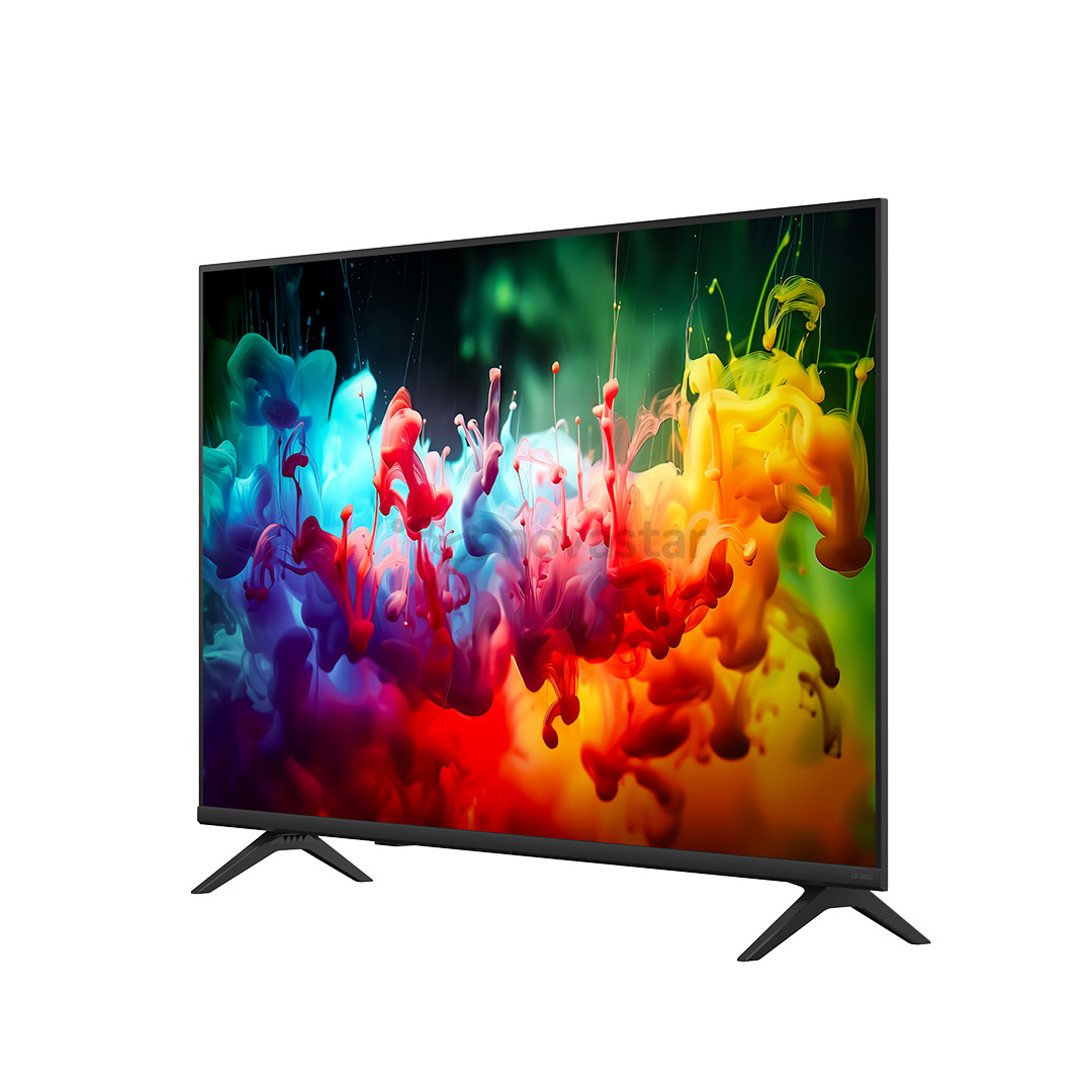 LG QNED72 AI, 43'', 4K UHD, QNED Mini LED, juodas - Televizorius