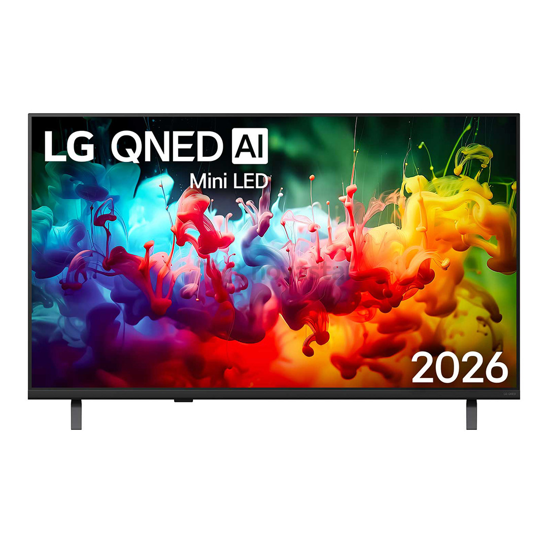 LG QNED72 AI, 43'', 4K UHD, QNED Mini LED, juodas - Televizorius 43QNED72B3B.AEU