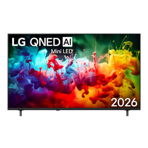 LG QNED72 AI, 65'', 4K UHD, QNED Mini LED, black - TV