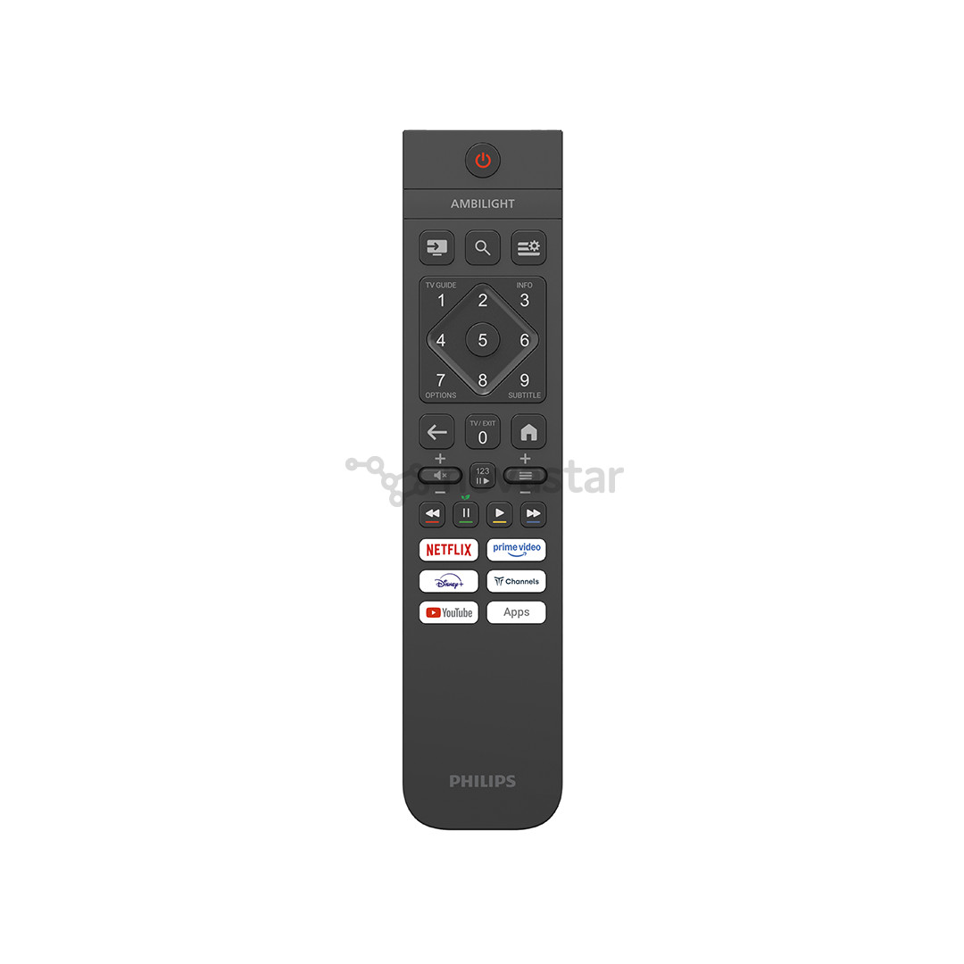 Philips PQS7801, 50'', 4K UHD, QLED, juodas - Televizorius
