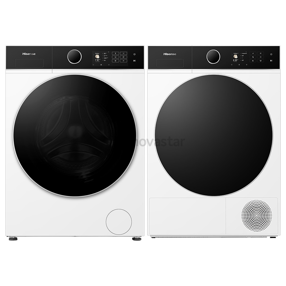 Hisense, 10.5 kg + 8 kg - Washing machine + dryer