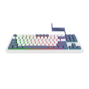 Trust GXT 872 Zyra ,TKL, SWE, белый - Клавиатура
