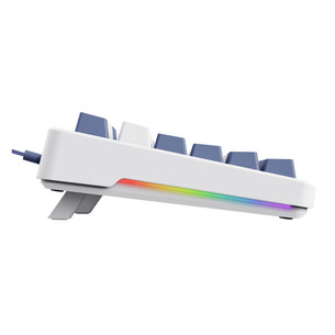Trust GXT 872 Zyra ,TKL, SWE, белый - Клавиатура