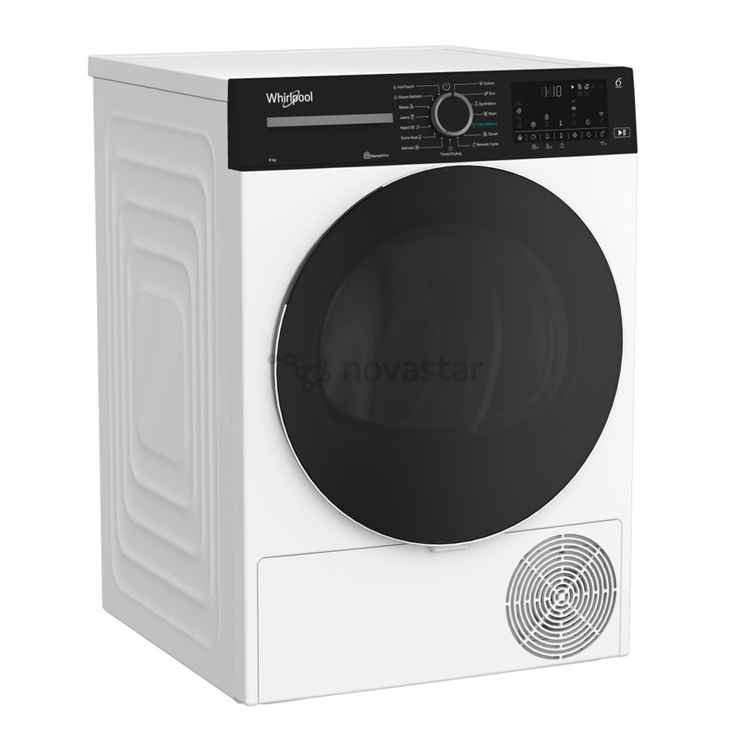 Whirlpool, 8 kg, depth 60.7 cm - Clothes dryer