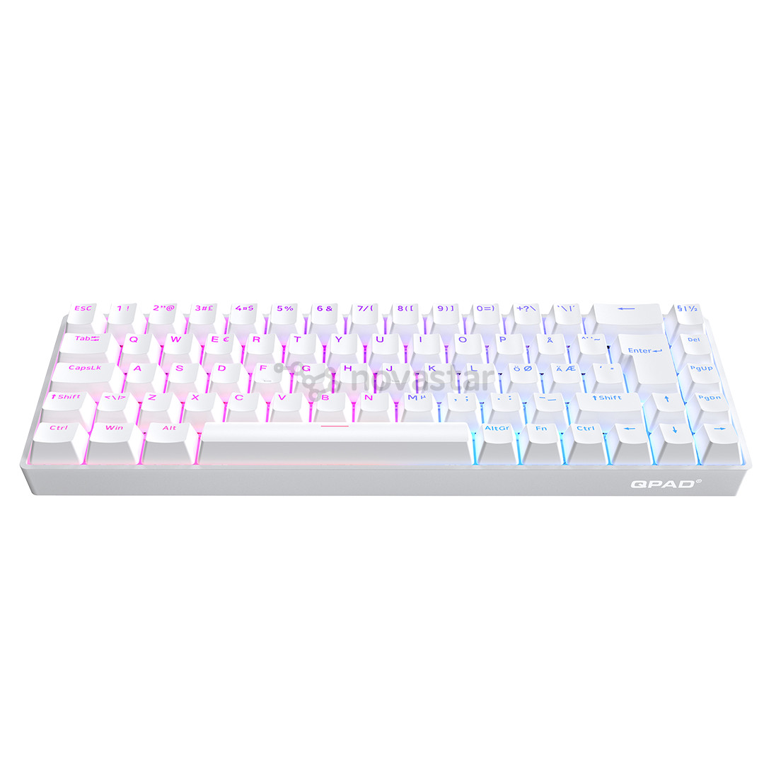 QPAD Flux 65 Model 5, UK,белый - Клавиатура