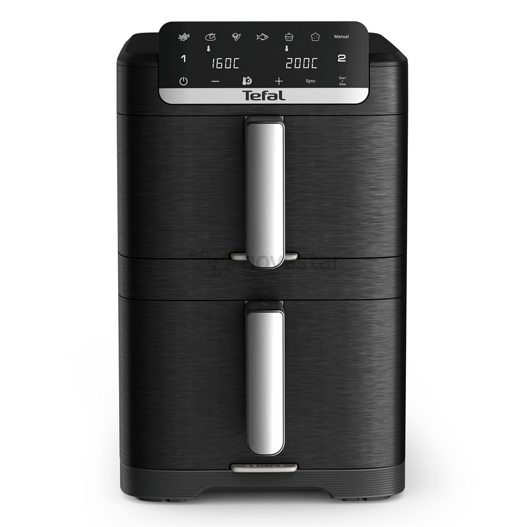 Tefal Easy Fry Crispy Stack, 10 L, 2700 W, black - Air fryer EY7568E0