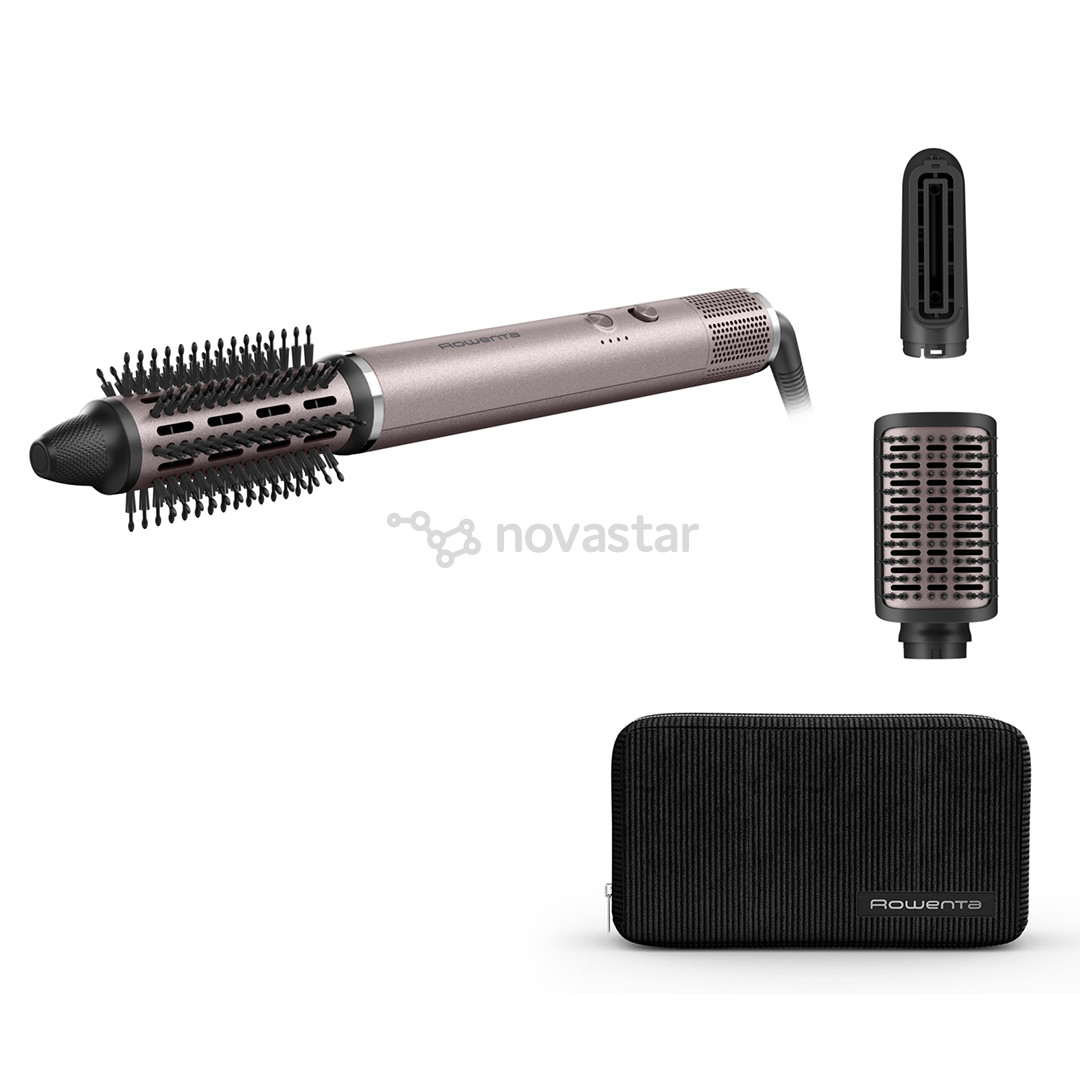 Rowenta Air Nano, 950 W, rožinės - Plaukų formavimo šukos