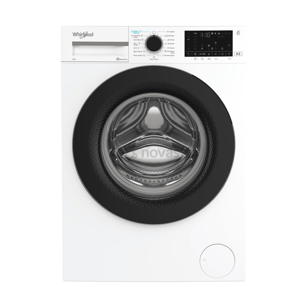 Whirlpool, 9 kg, depth 58 cm, 1400 rpm - Front load washing machine