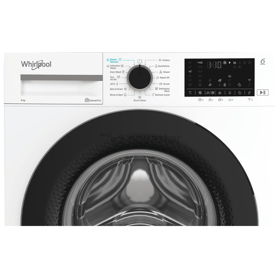 Whirlpool, 9 kg, depth 58 cm, 1400 rpm - Front load washing machine