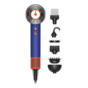 Dyson Supersonic Nural Vinca Blue/Topaz, 1600 W, mėlynas/oranžinis - Plaukų džiovintuvas