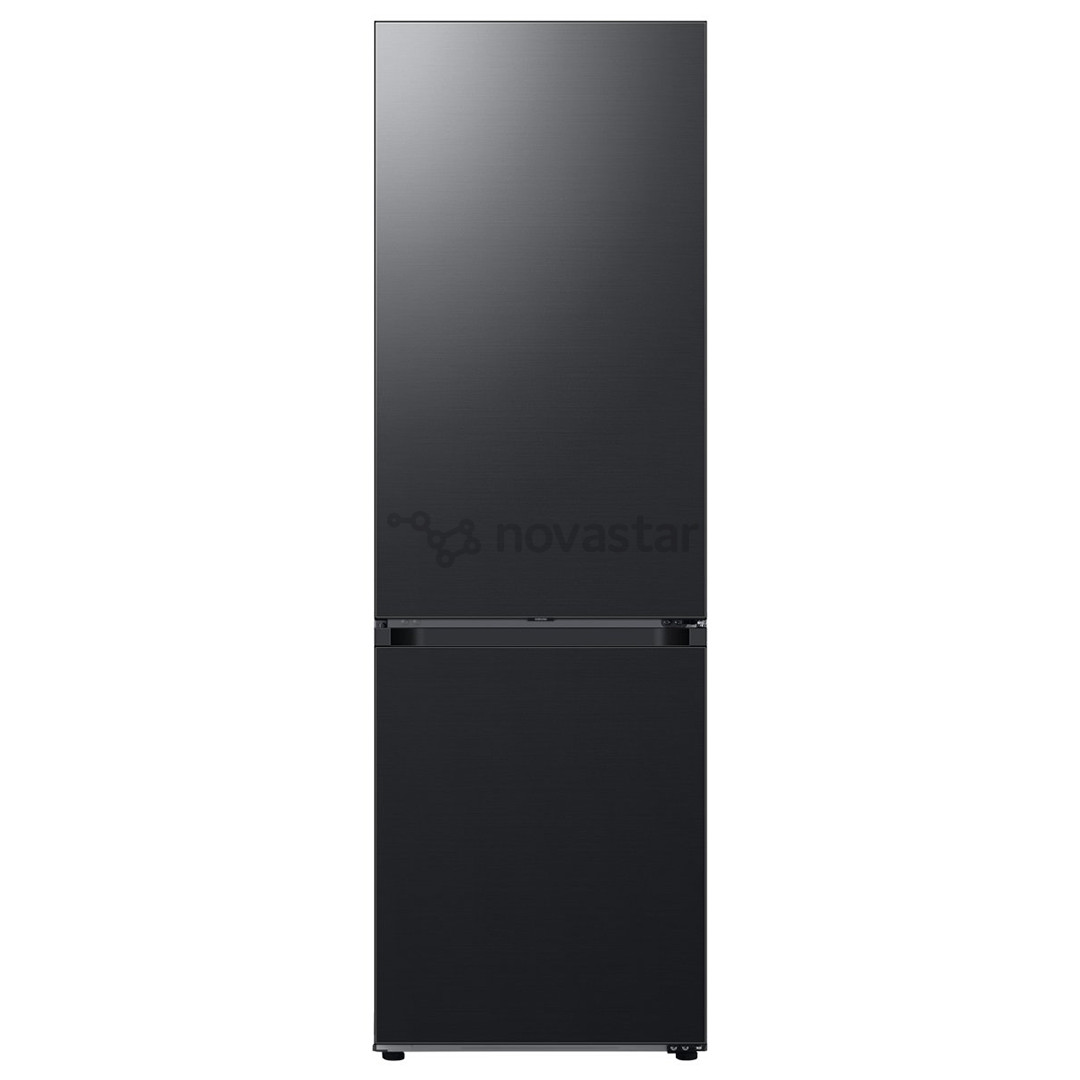 Šaldytuvas Samsung BeSpoke, NoFrost, 186 cm, 344 L, juodas RB34C7B5EB1/EF