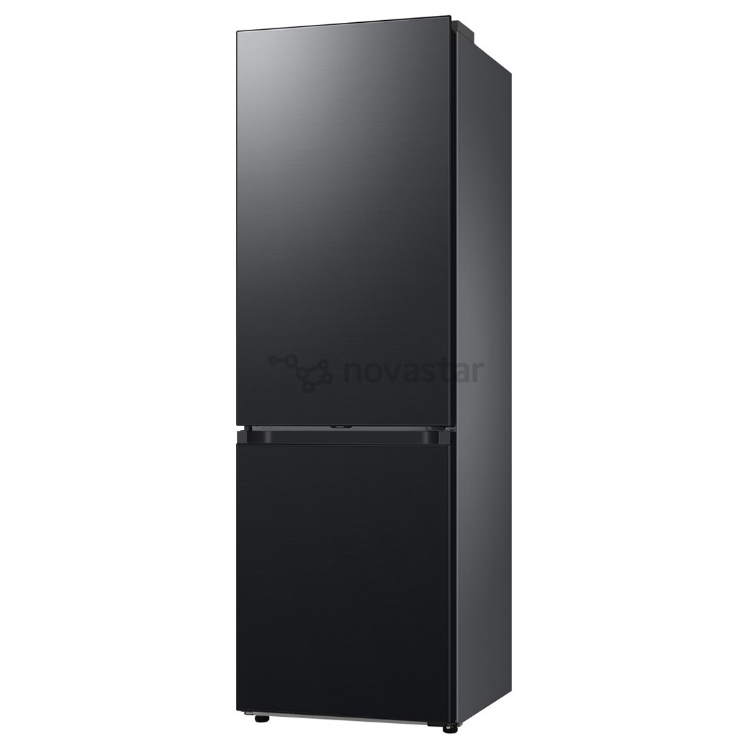 Šaldytuvas Samsung BeSpoke, NoFrost, 186 cm, 344 L, juodas