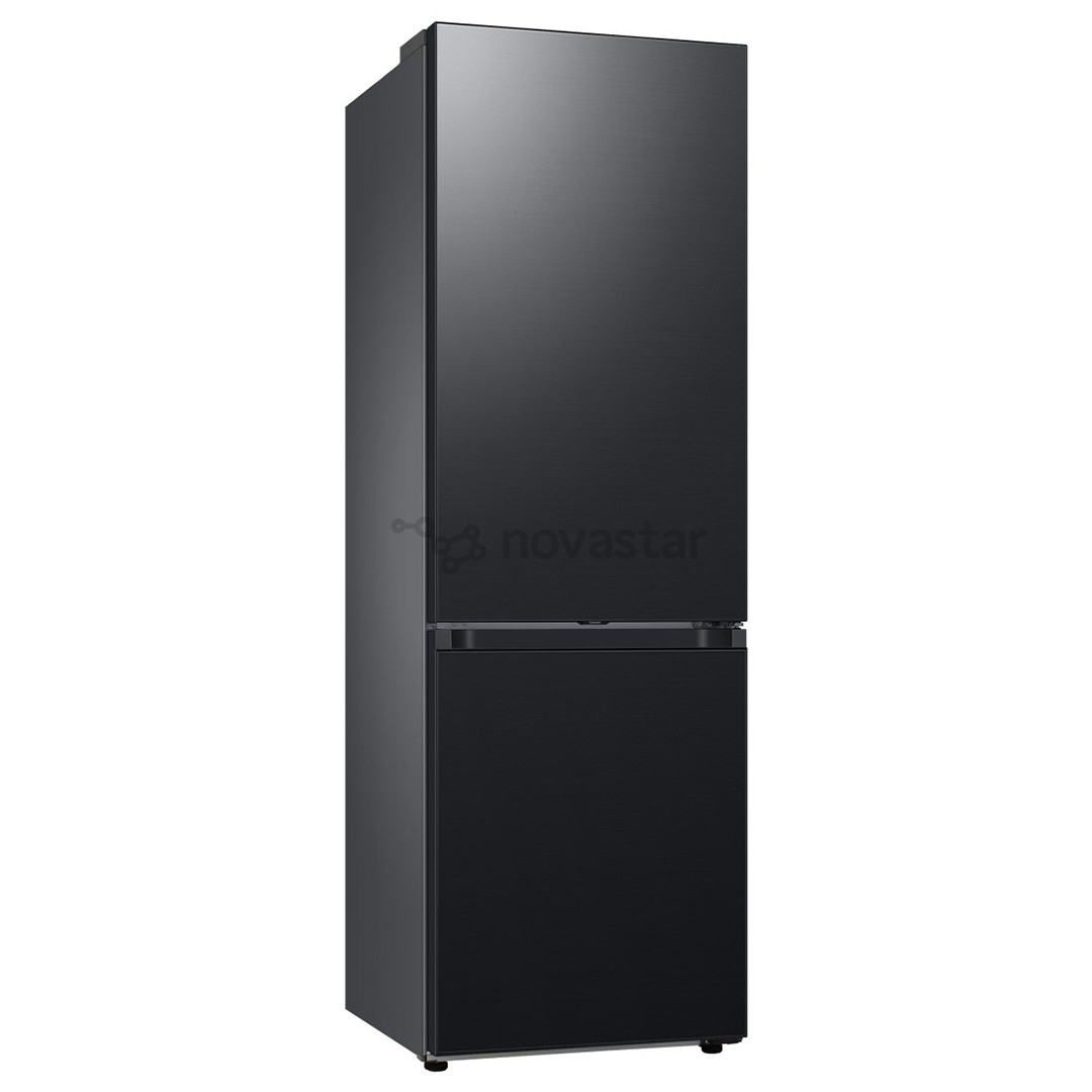 Šaldytuvas Samsung BeSpoke, NoFrost, 186 cm, 344 L, juodas