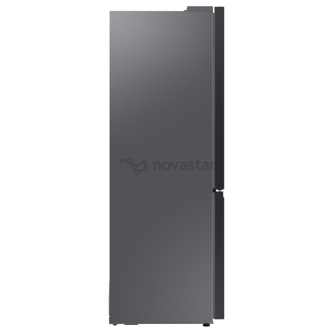 Šaldytuvas Samsung BeSpoke, NoFrost, 186 cm, 344 L, juodas