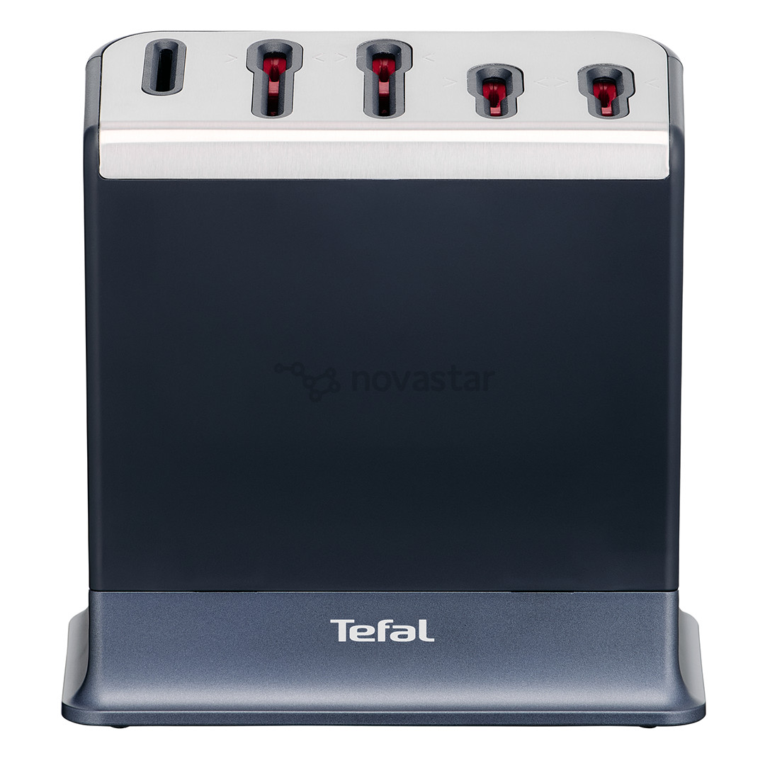 Tefal EverSharp, 5 vnt., nerūdijančio plieno - Peilių rinkinys su stovu