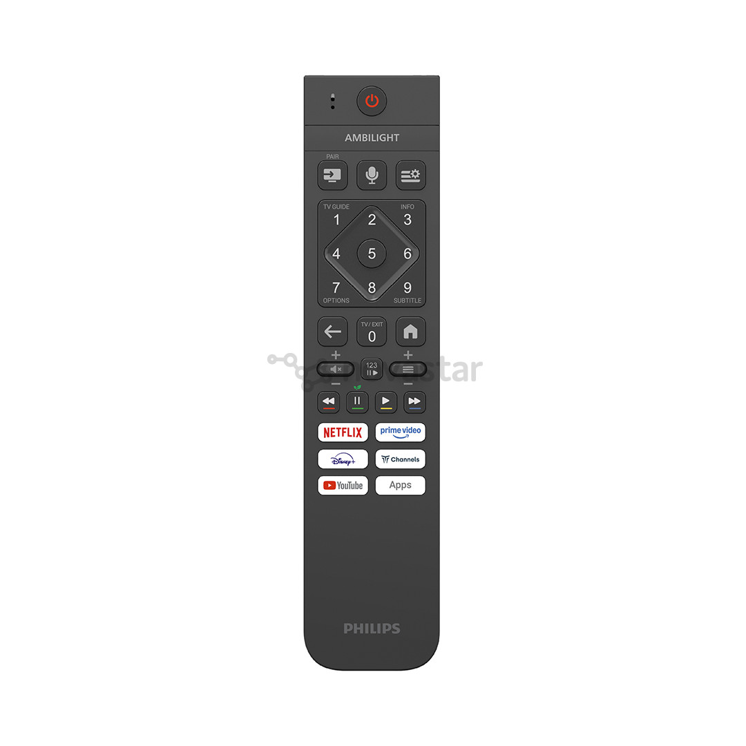 Philips PQS8631, 55'', 4K UHD, QLED, juodas - Televizorius