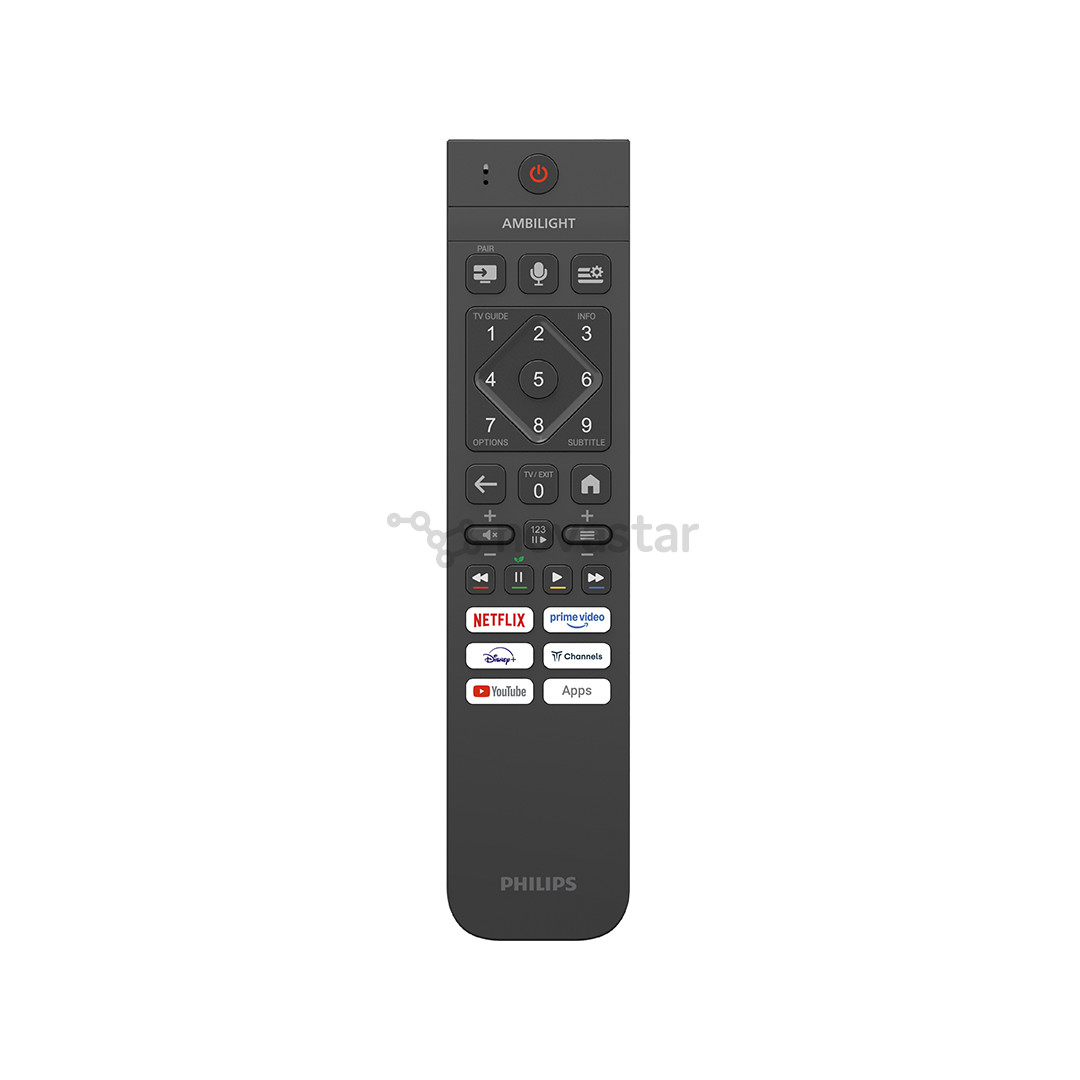 Philips PQS8631, 50'', 4K UHD, QLED, black - TV