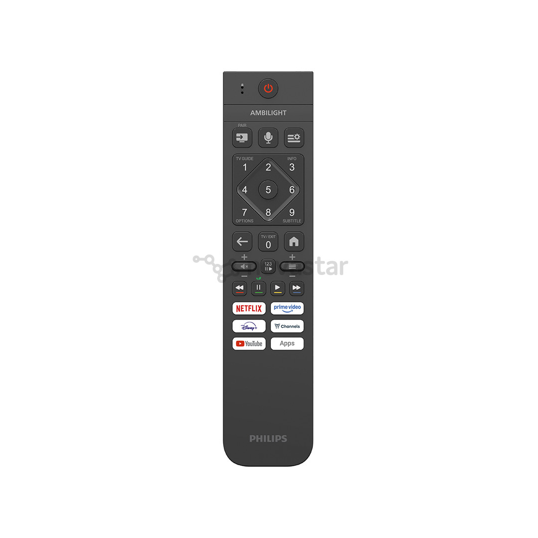 Philips PQS8631, 43'', 4K UHD, QLED, black - TV