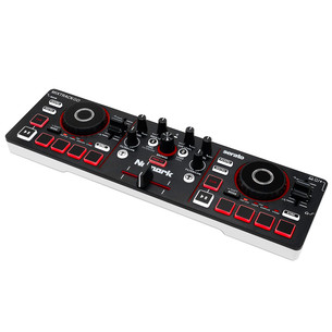 Numark MixTrack Go, juodas - DJ valdiklis
