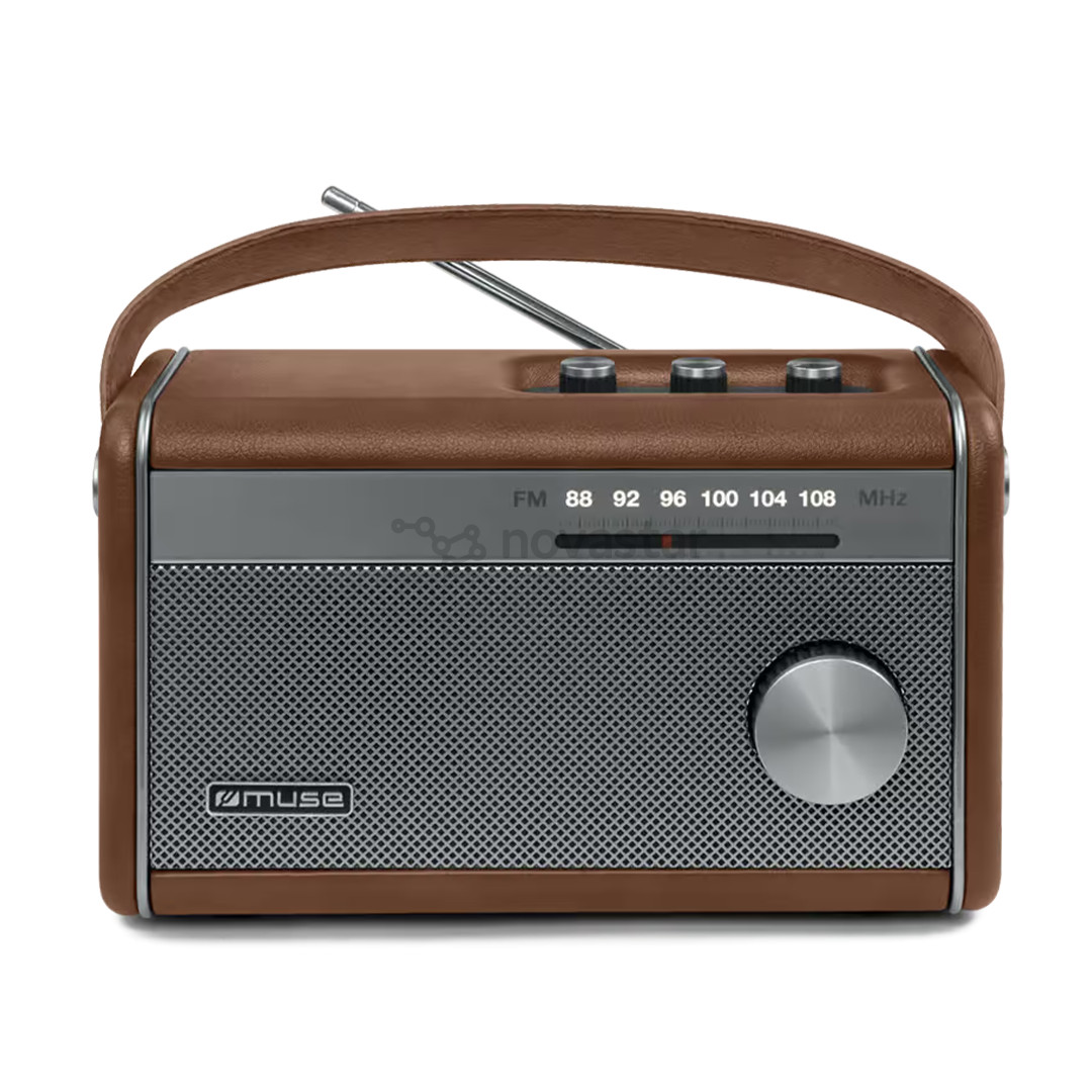 Muse M-098 BR, Bluetooth, rudas - Nešiojamasis radijas