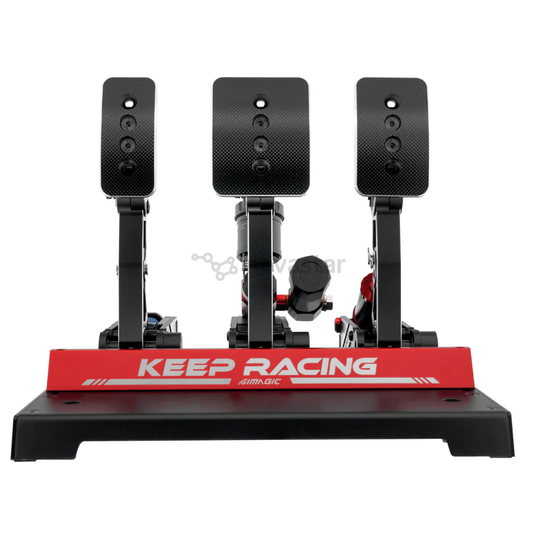 Simagic P-1000RS Pedal, juodi - Žaidimų pedalai 6975472771144