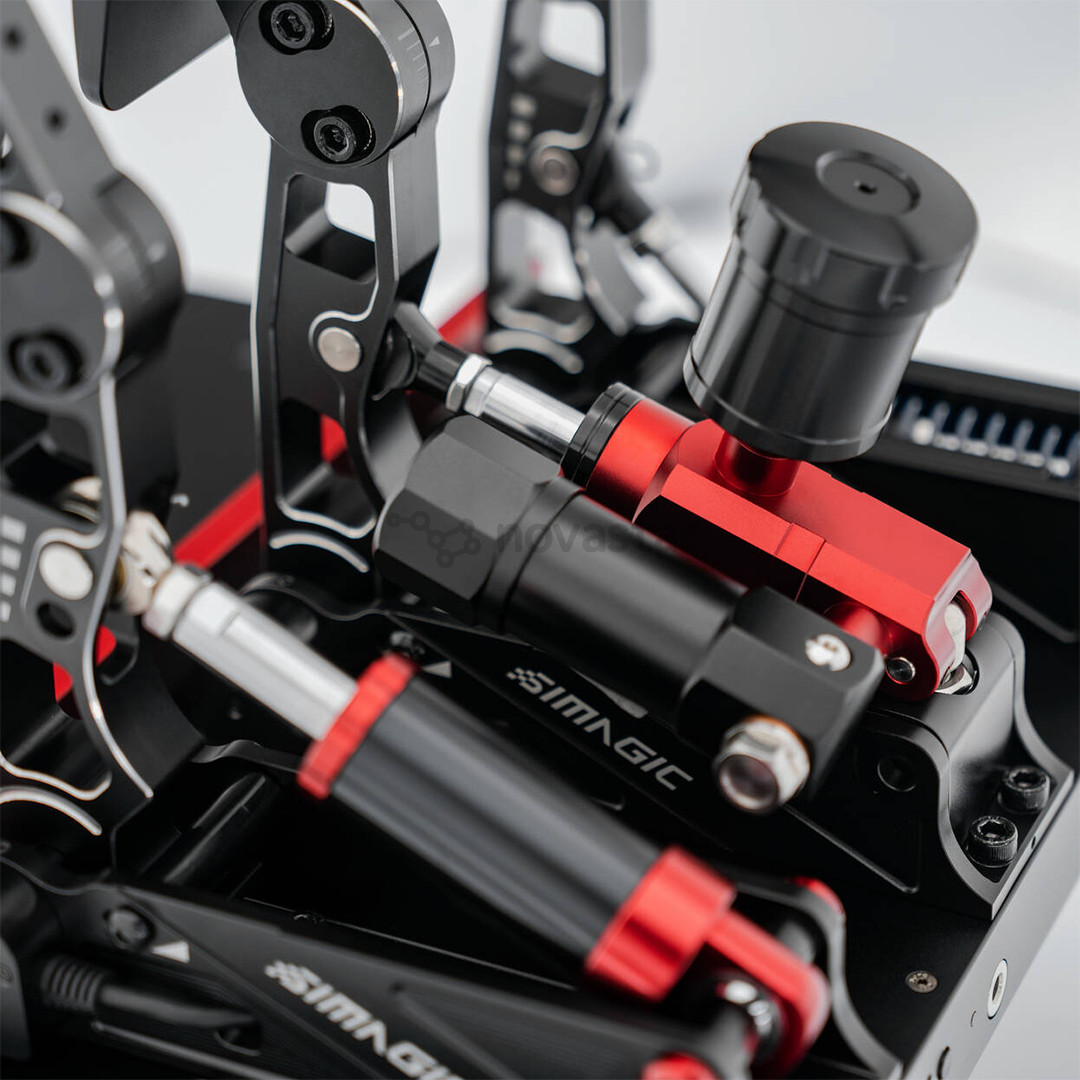 Simagic P-1000RS Pedal, juodi - Žaidimų pedalai
