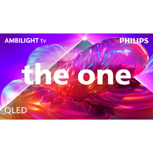 Philips The One PQS9011, 75'', 4K UHD, QLED, juodas - Televizorius