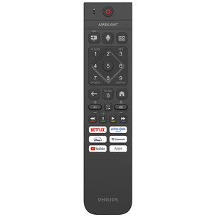 Philips The One PQS9011, 75'', 4K UHD, QLED, juodas - Televizorius