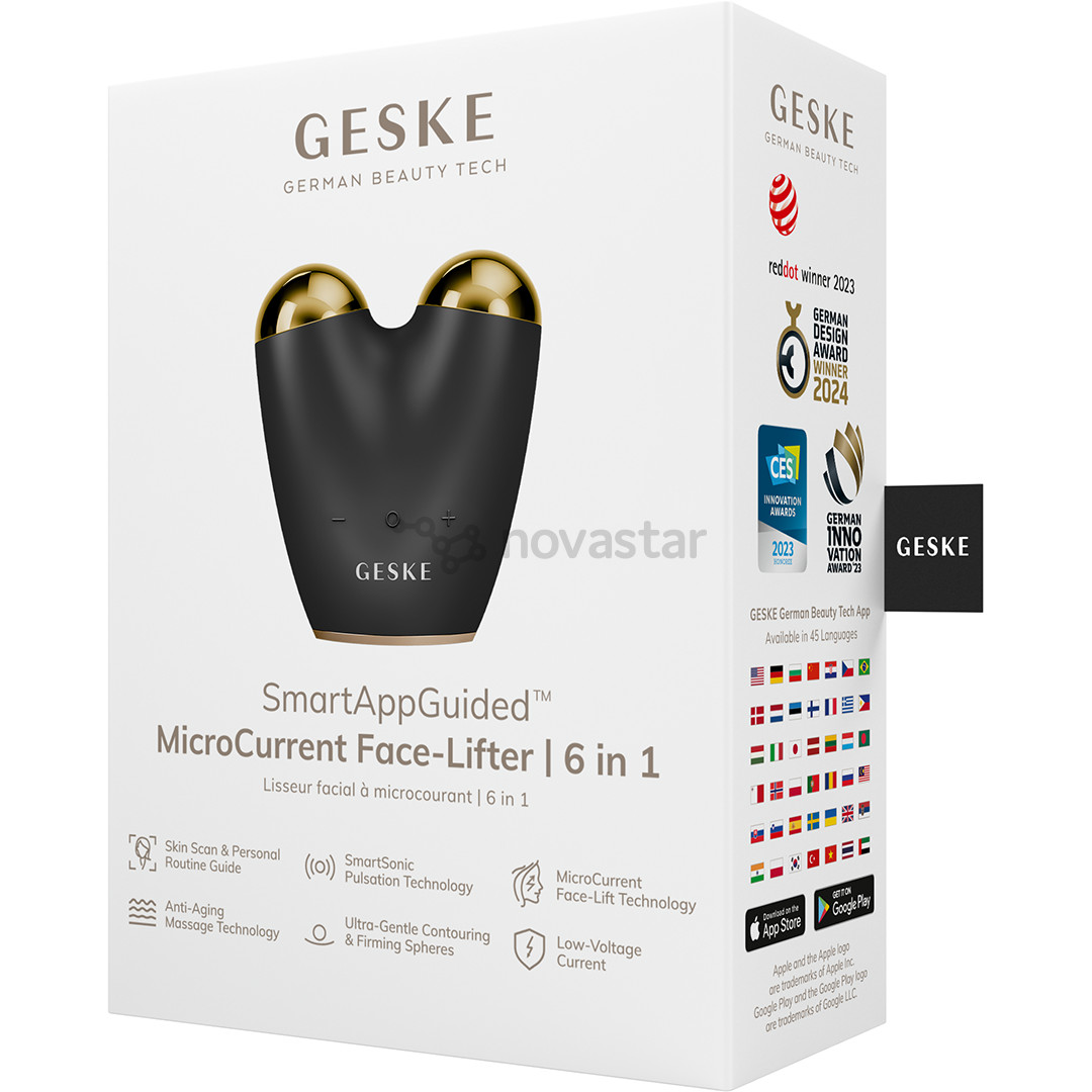 Geske SmartAppGuided, 6-in-1, pilkas - Mikrosrovių priežiūros įrenginys