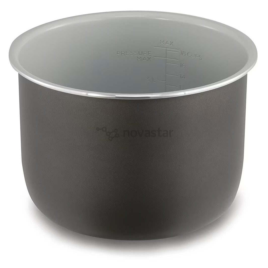 Ninja Foodi SmartLid Multi-Cooker, 7,5 л, серый - Кастрюля и силиконовое кольцо 4484GX750EUUK