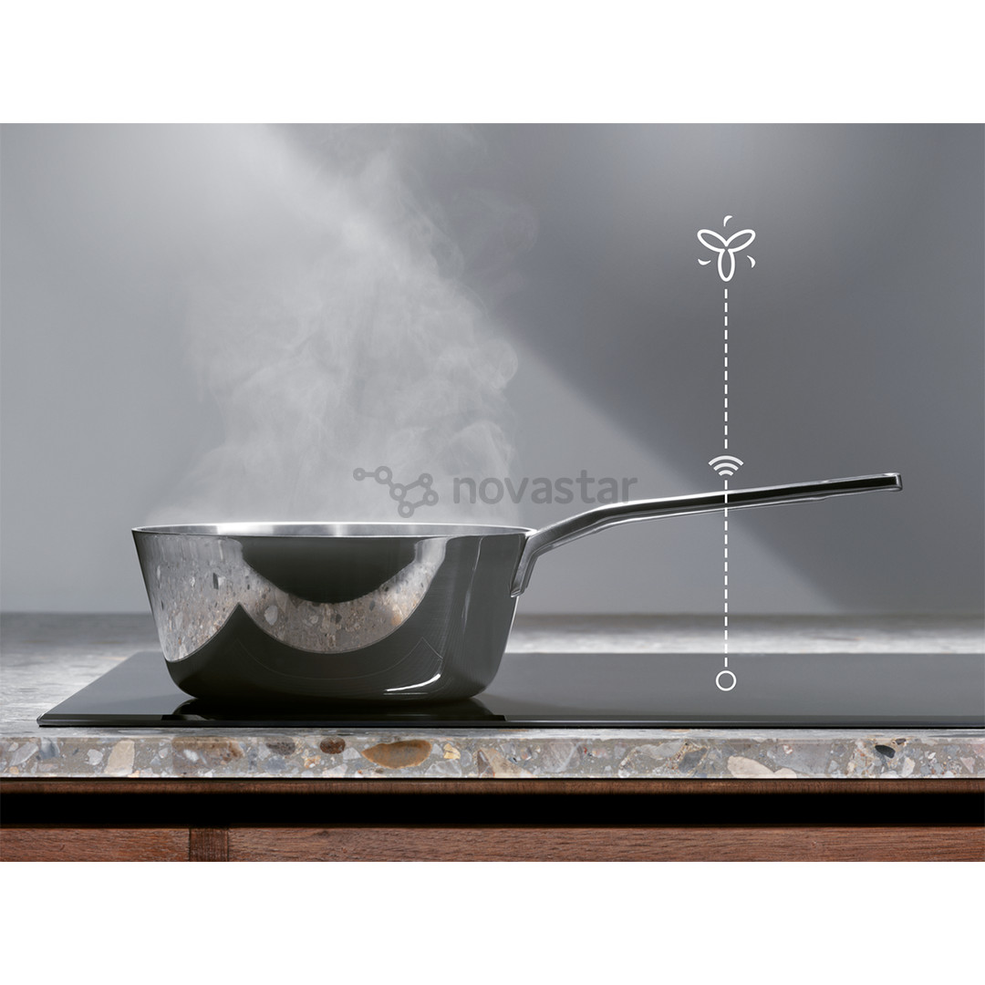 Electrolux 600 Series SaphirMatt SE® Hob2Hood, width 59 cm, black - Built-in induction hob