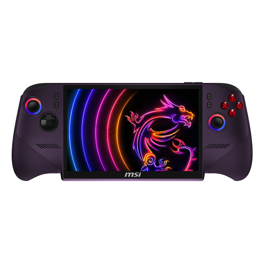 MSI Claw 8 EX AI+ Launch Pack, 8'', G3 Extreme, 32 GB, 1 TB, violetinė - Nešiojama žaidimų konsolė CLAW8EX-CG3EM-019NL
