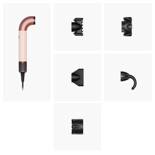 Dyson Supersonic r, Straight+Wavy, Ceramic pink/Rose gold, rožinis - Plaukų džiovintuvas