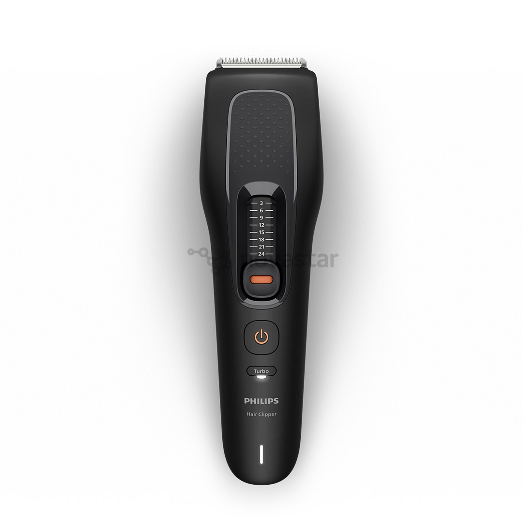 Philips Hairclipper 5000 Series, juoda - Plaukų kirpimo mašinėlė