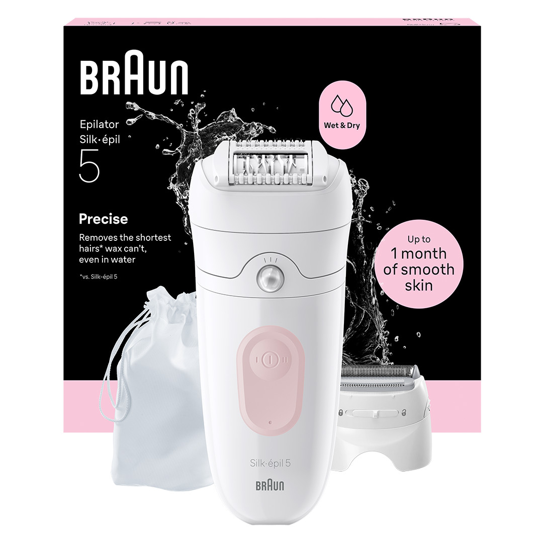 Braun Silk•épil 5, белый - Эпилятор