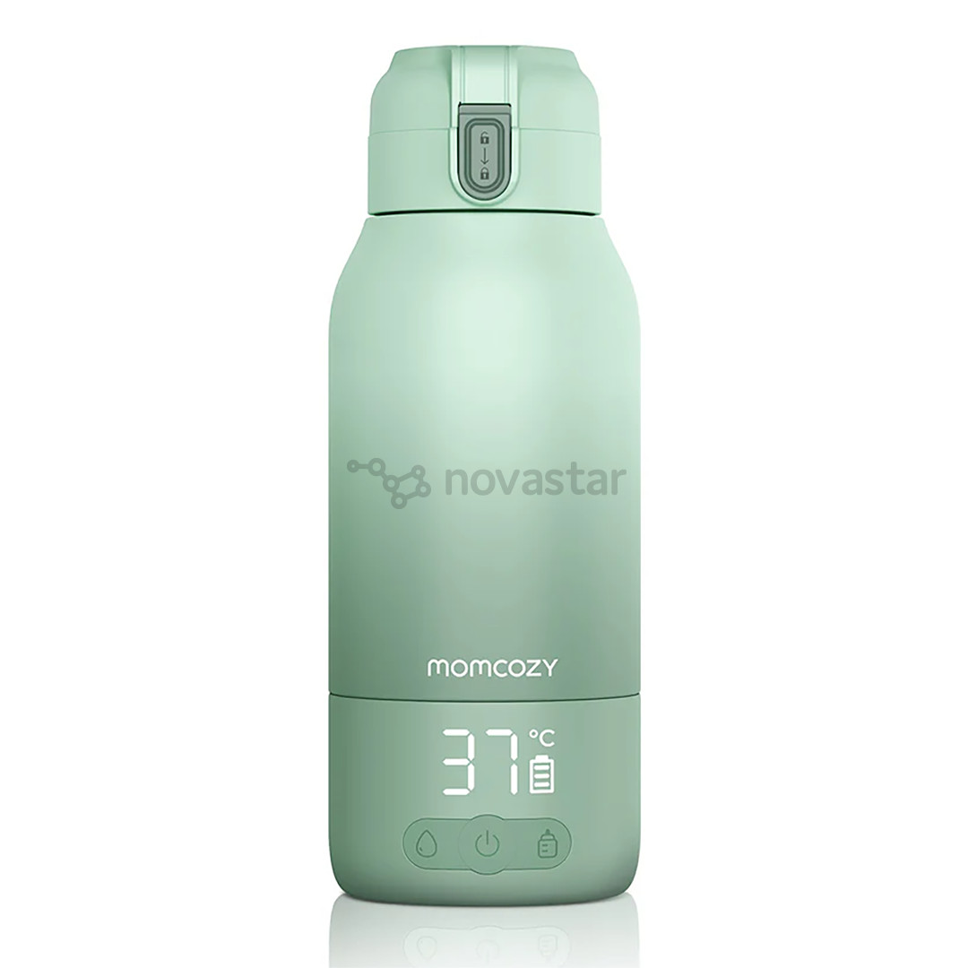 Momcozy, 0,5 l, žalias - Nešiojamas motinos pieno ir vandens šildytuvas