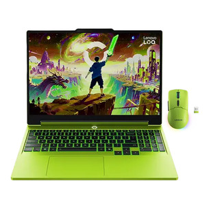 Lenovo LOQ 15 Gen 11, 15,3'', WQHD, 165 Гц, Ryzen 7, 16 ГБ, 512 ГБ, RTX 5060, ENG, зеленый - Ноутбук 83TN005VNT