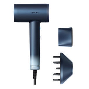 Philips Aqua Edition 9000, Aqua SenseIQ, 1400 W, dark blue - Hair dryer BHD956/10