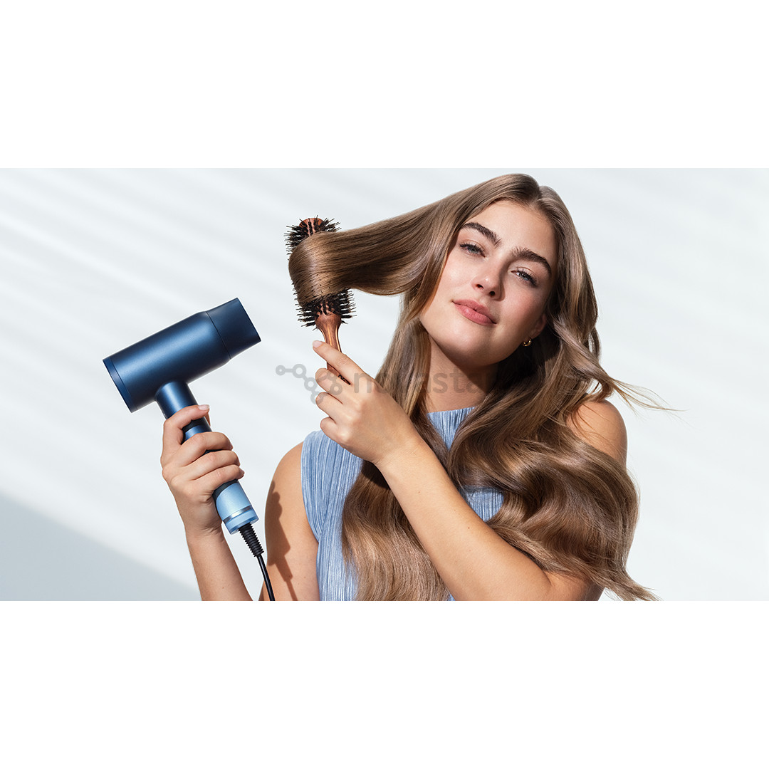 Philips Aqua Edition 9000, Aqua SenseIQ, 1400 W, dark blue - Hair dryer