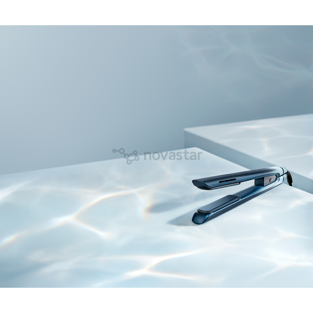 Philips Aqua Edition 9000, Aqua SenseIQ, темно-синий - Щипцы для выпрямления волос
