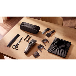 Philips, 0,5-28 mm, ruda/pilka - Plaukų kirpimo mašinėlė